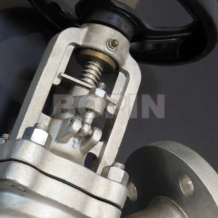 stainless steel Y pattern bellows sealed globe valve.jpg