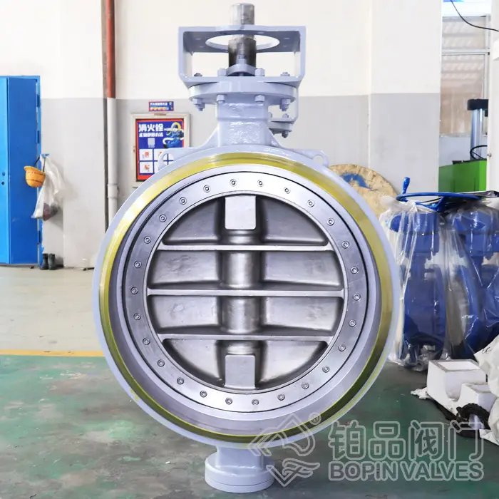 API 609 CAST STEEL A216 WCB BUTT-WELDED HARD SEALING TRIPLE OFFSET BUTTERFLY VALVE.jpg