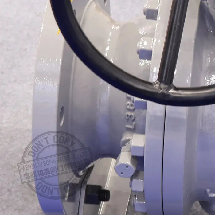 FLANGE END CAST STEEL REDUCED BORE TRUNNION MOUNTED BALL VALVE.jpg