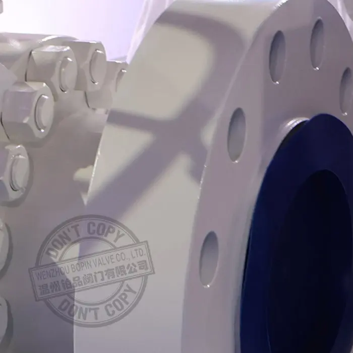 Flange Type Reduced Bore LF2 Low Temperature Steel Trunnion Mounted Ball Valve.jpg