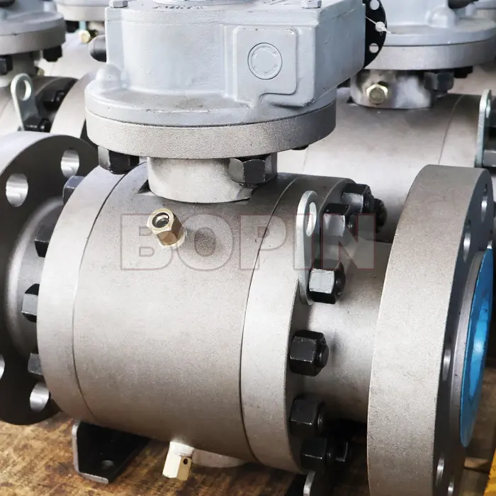 API 6D Forged Steel Ball Valve